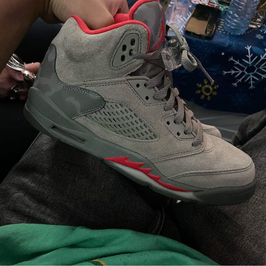 Jordan 5 Retro P51 Camo Size 6.5y